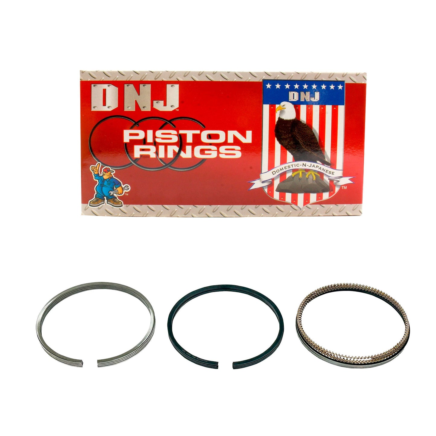 Piston Ring Set 1990-1992 Geo,Toyota 1.6L (Oversizes Available)