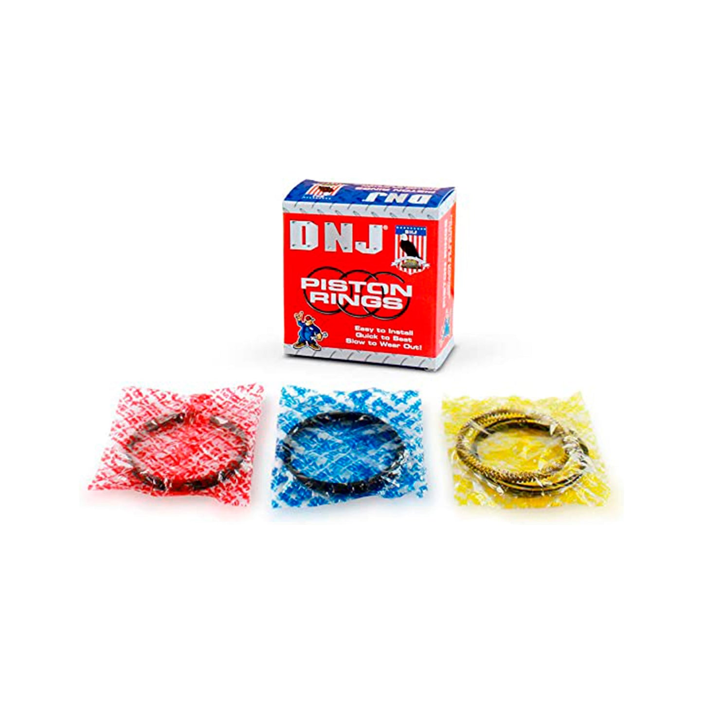 Piston Ring Set 1999-2000 Chevrolet 1.0L (Oversizes Available)