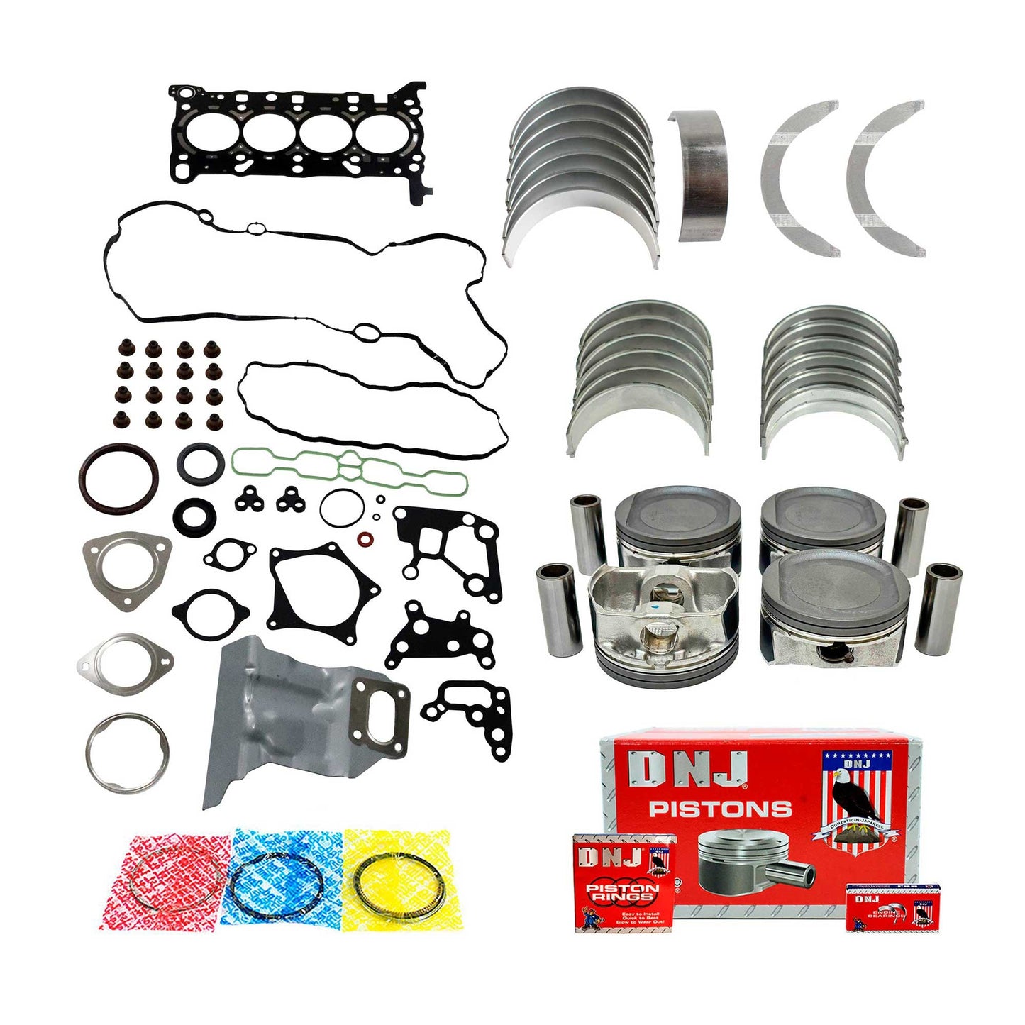 Engine Rebuild Kit For 2013-2022 Chrysler, Dodge, Fiat, Jeep, Ram 2.4L L4 SOHC
