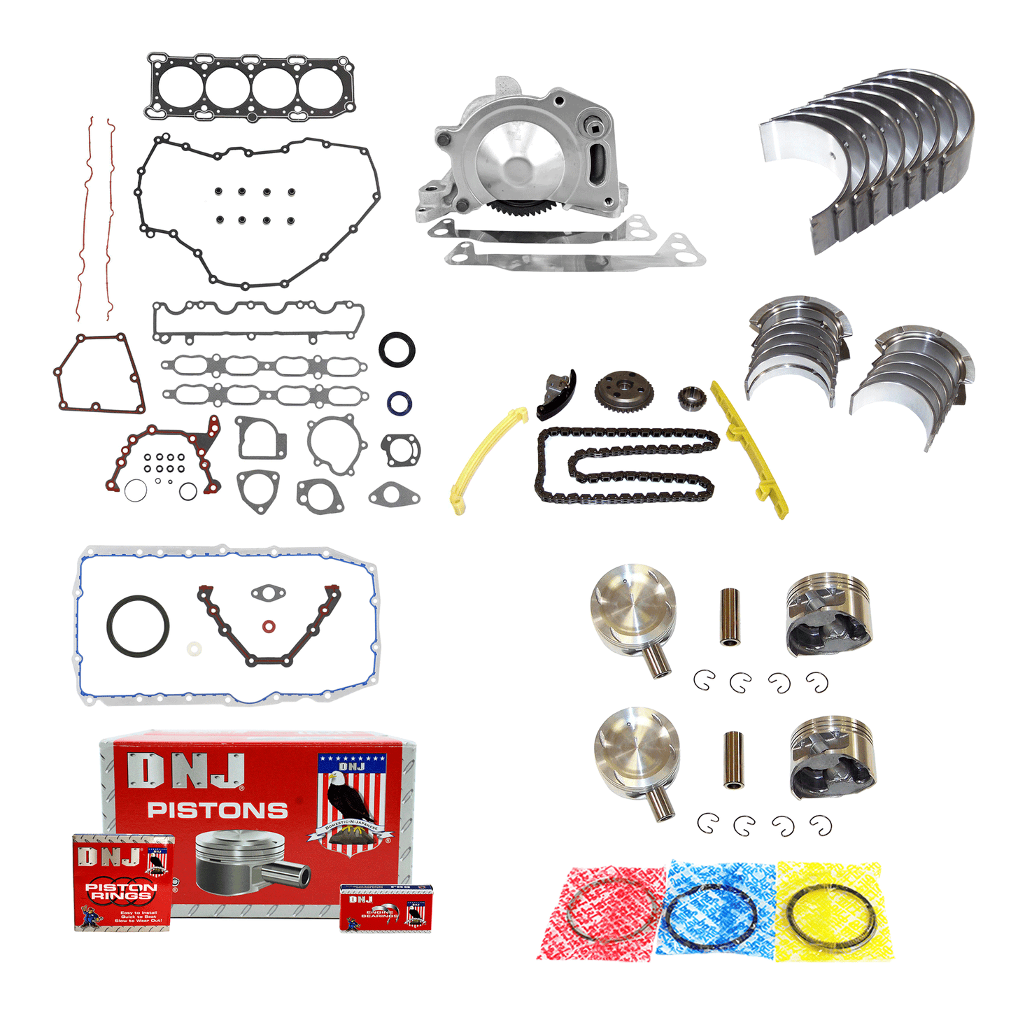Master Engine Rebuild Kit 1992-1994 Buick 2.3L
