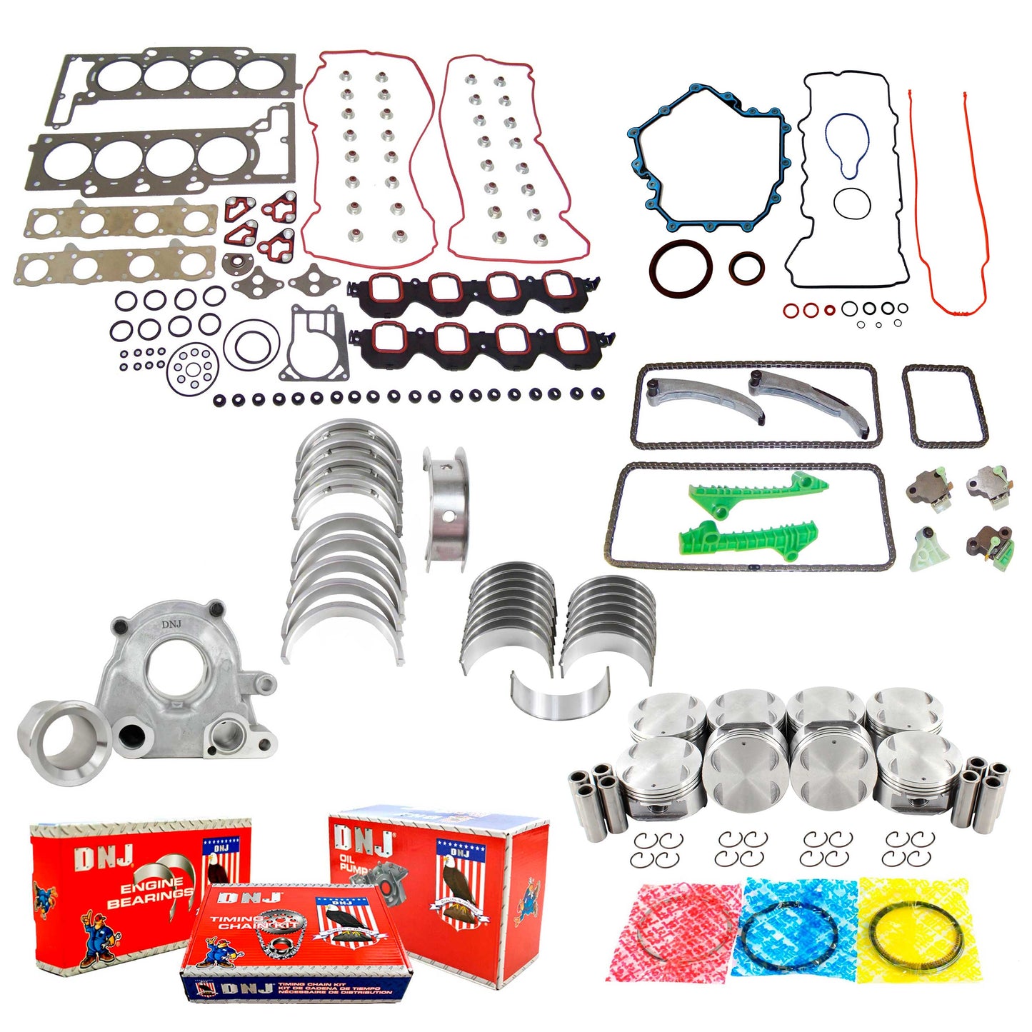 Master Engine Rebuild Kit 1995-1996 Cadillac 4.6L