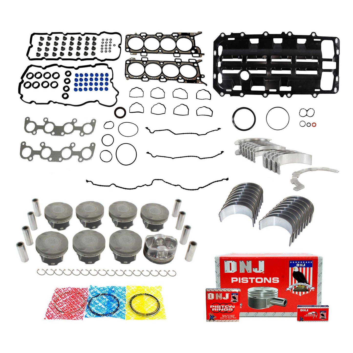 Engine Rebuild Kit For 2015-2017 Ford F-150 5.0L V8 DOHC