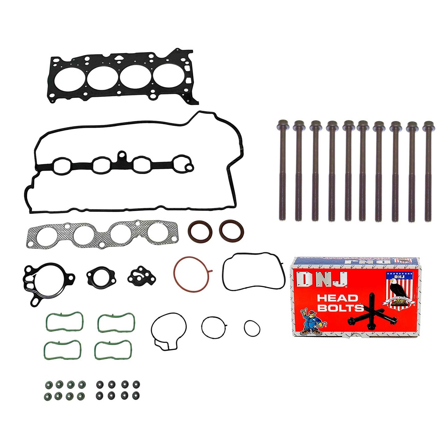 Cylinder Head Gasket set with Head Bolt Kit 2014-2019 Mazda 2.5L