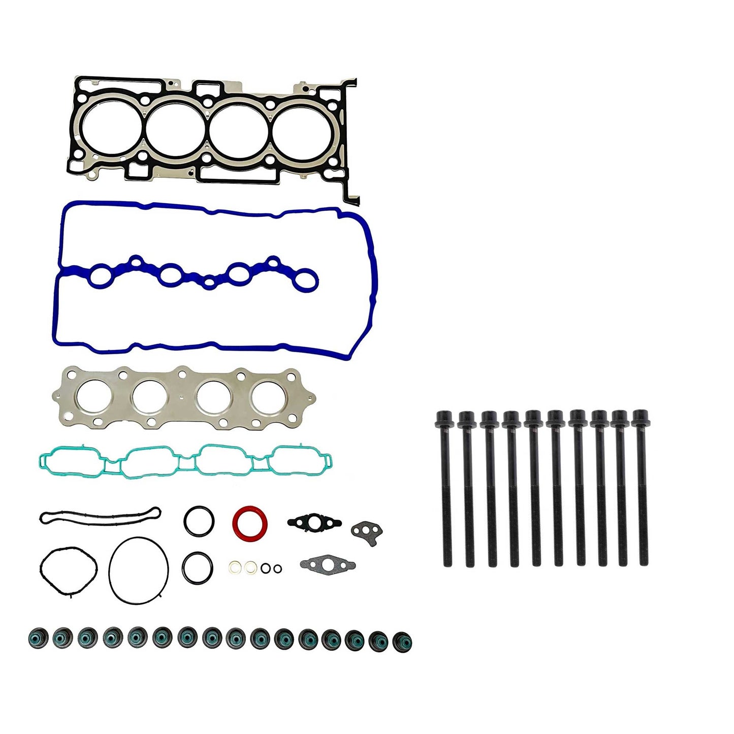 Cylinder Head Gasket set with Head Bolt Kit 2015-2020 Hyundai 2.0L