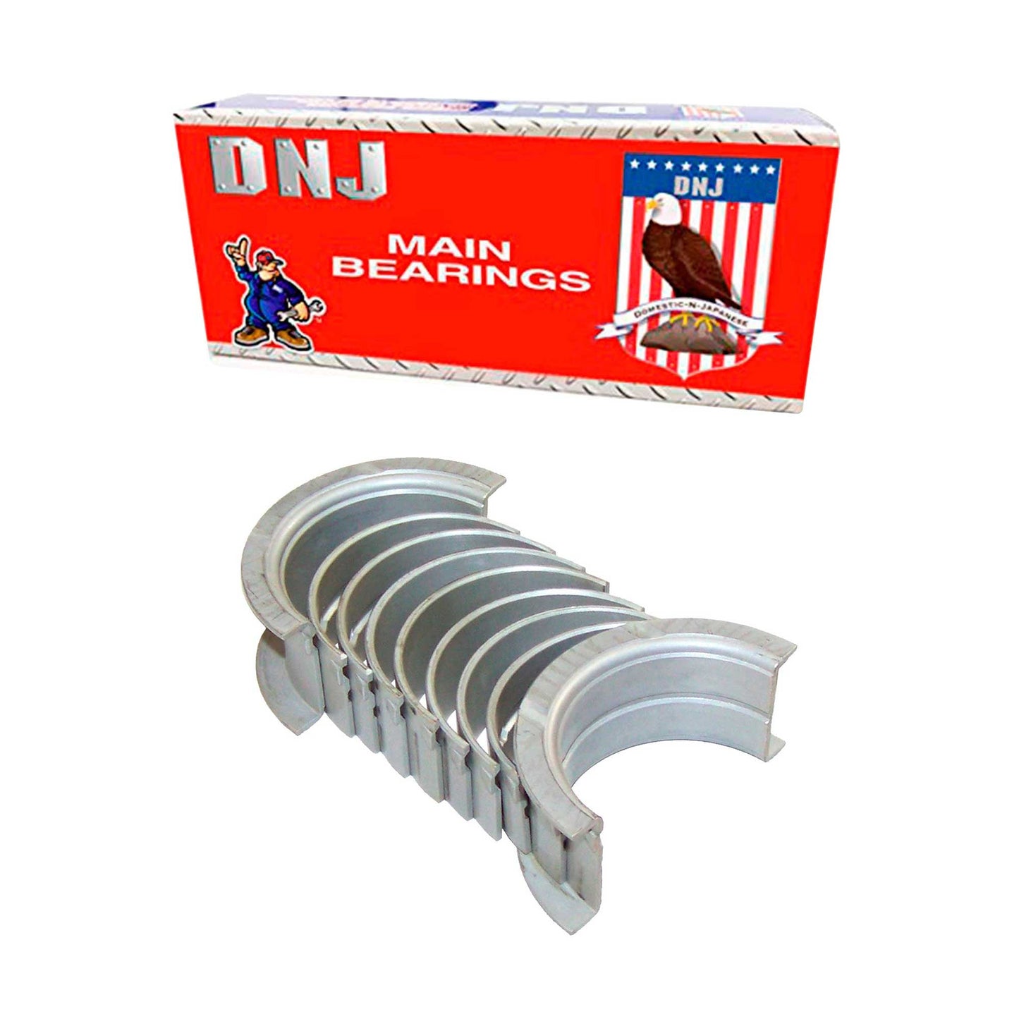 Main Bearings Set (Oversizes Available) 1968-1974 Nissan 1.6L-1.8L