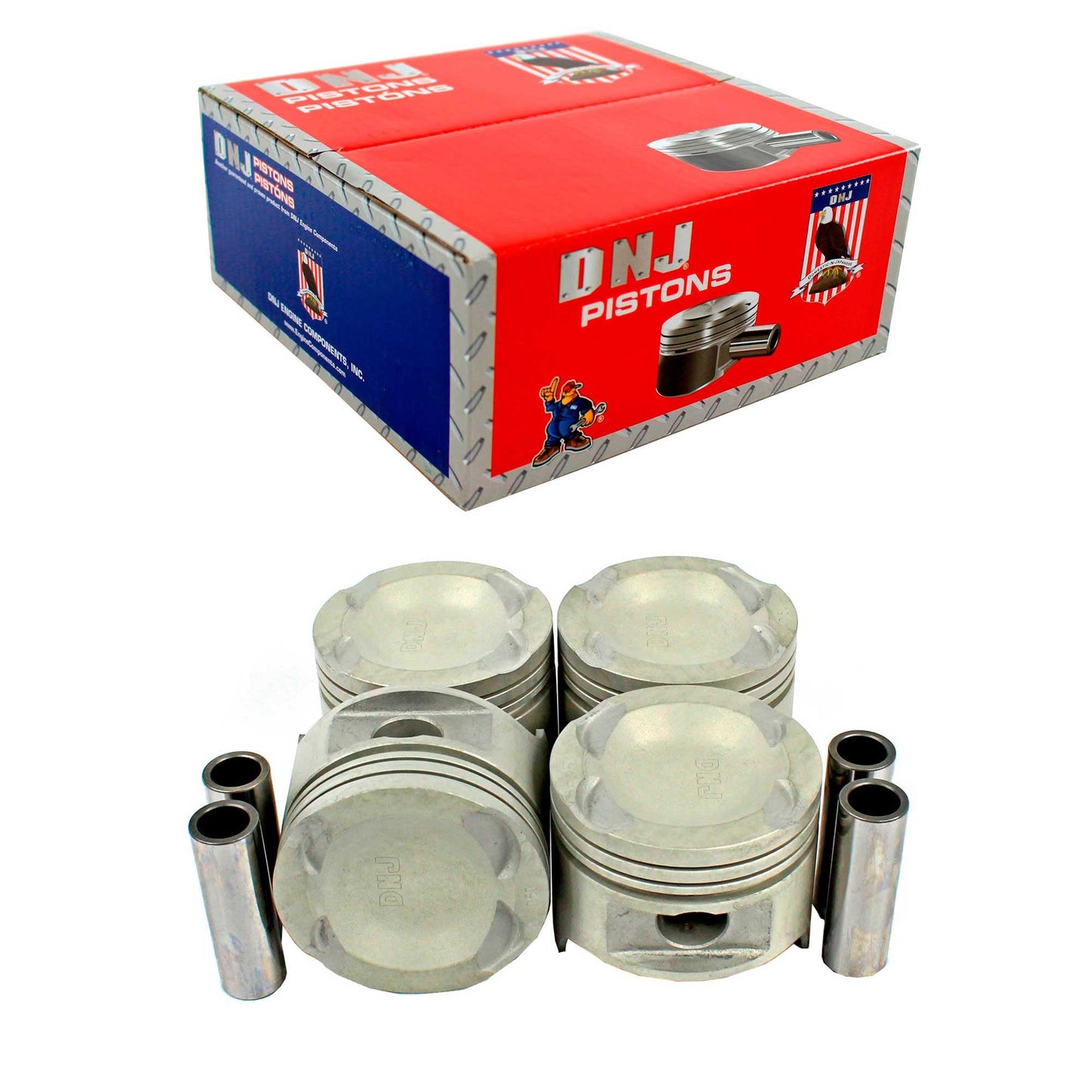 Piston Set for 1988-1992  Ford 2.2L (Oversizes Available)
