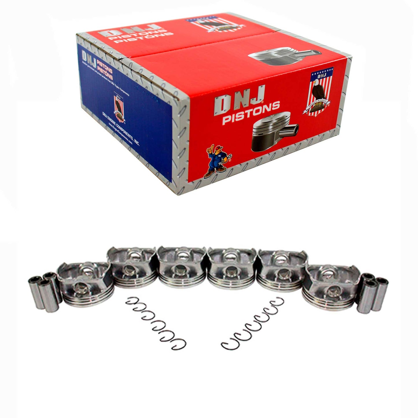 Piston Set 2011-2017 Ford,Lincoln 3.7L (Oversizes Available)