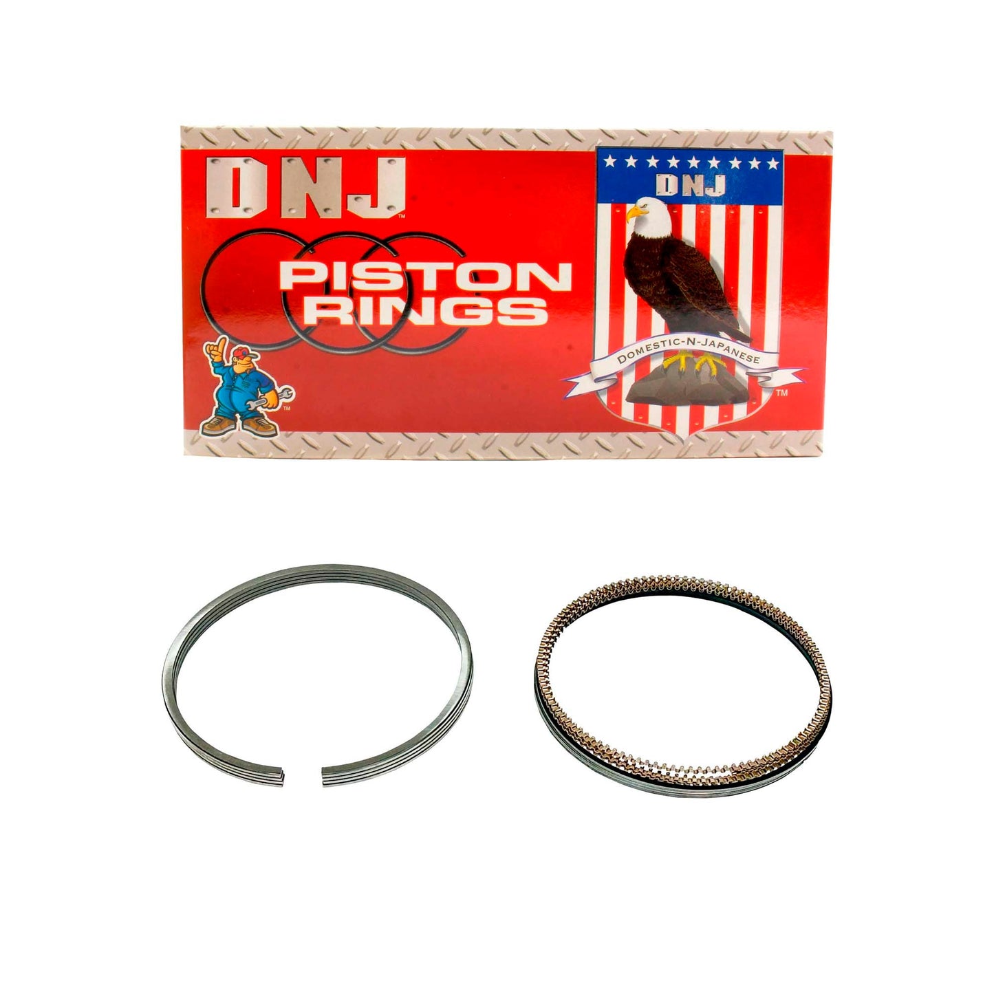 Standard Piston Ring Set For 1985-1989 Chevrolet Geo Isuzu SOHC