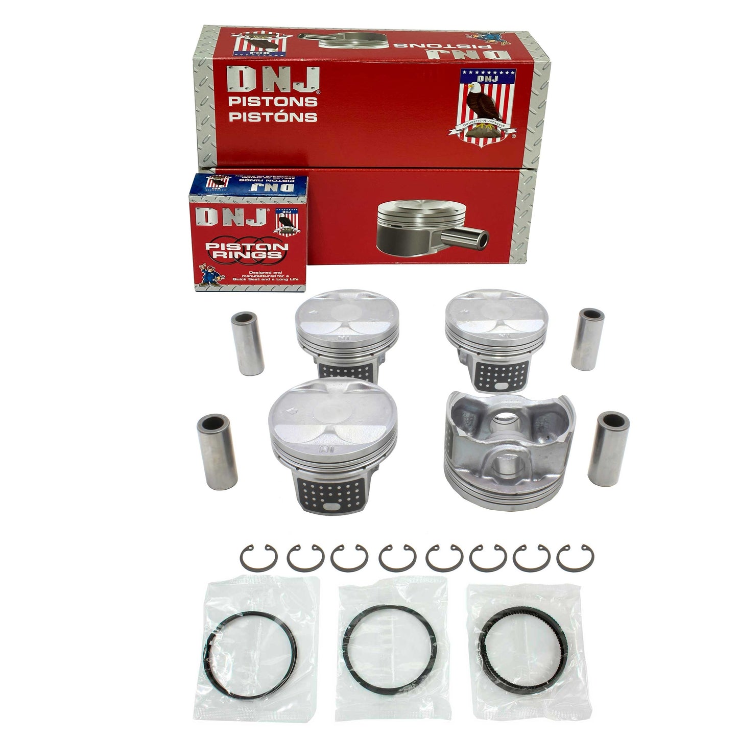 Piston and Ring Set 2011-2015 Acura, Honda 2.4L