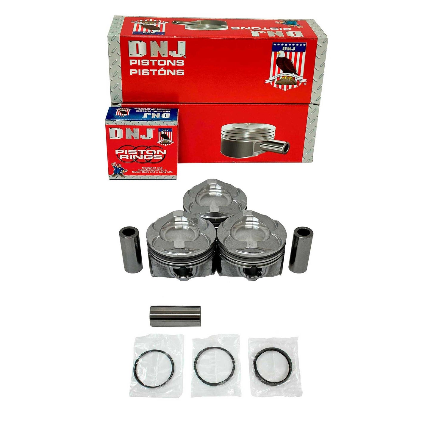 Piston and Ring Set 2014-2021 Ford 1.0L