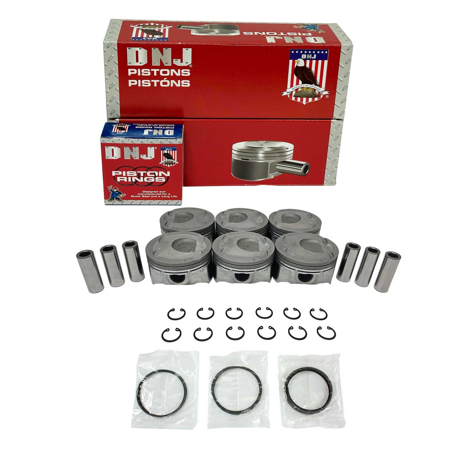 Piston and Ring Set 2012-2016 Hyundai 3.8L