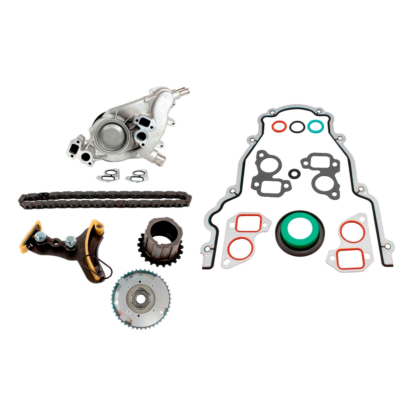 Timing Chain Kit With Water Pump 2007-2017 Cadillac 4.8L-6.2L