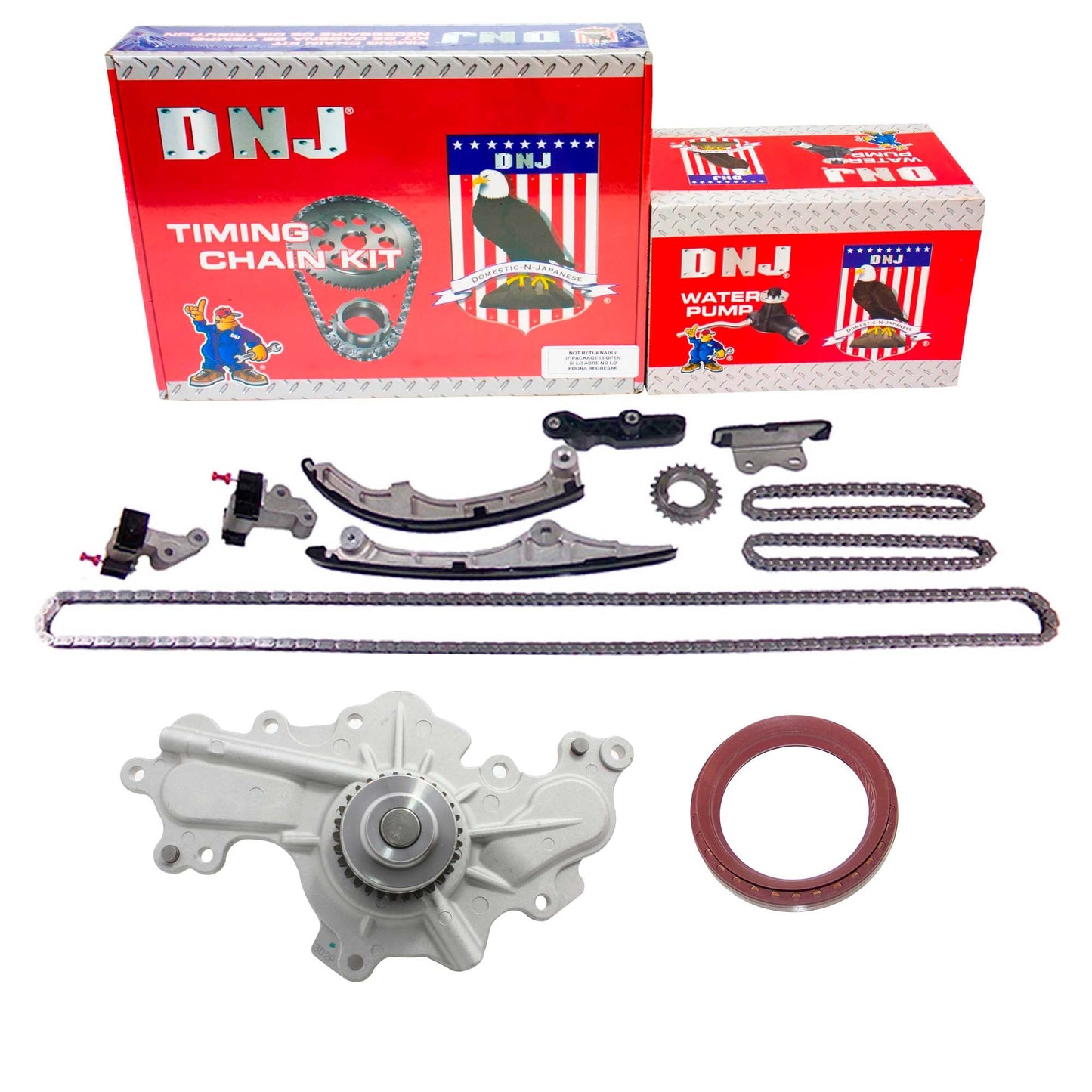 Timing Chain Kit with Water Pump For 2010 Ford DOHC