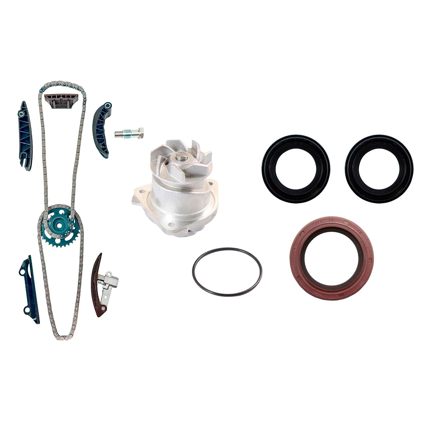Timing Chain Kit With Water Pump 2006-2015 Audi 3.6L